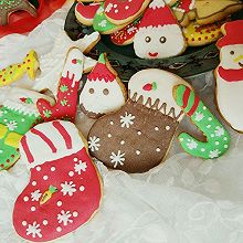 圣诞糖霜饼干#圣诞烘趴 为爱起烘#