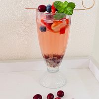 #莓语健康日记#超好喝的三莓水果夏日特饮的做法图解7