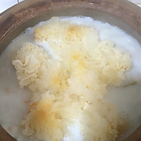 椰奶南瓜番薯（芋头也行）银耳煲（低脂减肥美容）的做法图解3