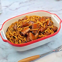 茄子焖面的做法图解10