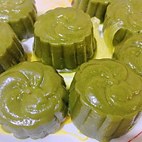 #换着花样吃早餐#小姨妈樱花青团（没放一滴水，牛奶版本）的做法图解14