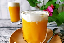 #憋在家里吃什么#奶盖芒果汁的做法