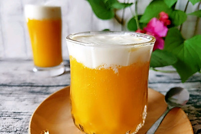 奶盖芒果汁