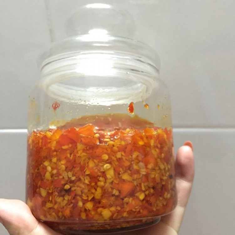 简单香辣辣椒酱的做法