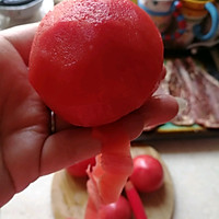 西红柿炖牛腩土豆的做法图解2