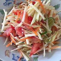 泰式木瓜沙拉的做法图解5