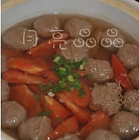番茄牛肉丸汤的做法图解8