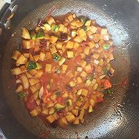 土豆蔬菜炒饭的做法图解5