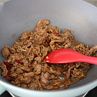 #黄河路美食#香嫩爽脆的牛肉拌炒麦菜的做法图解11