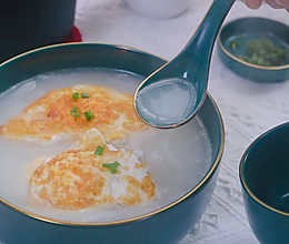 #甜蜜暖冬，“焙”感幸福#白玉荷包蛋汤的做法