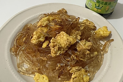 鸡蛋炒粉条