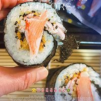 #极地鲜味厨艺大比拼#天天吃都不腻教你做深海鳕鱼柳的大寿司的做法图解2