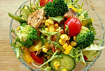 减脂鸡胸蔬菜沙拉的做法