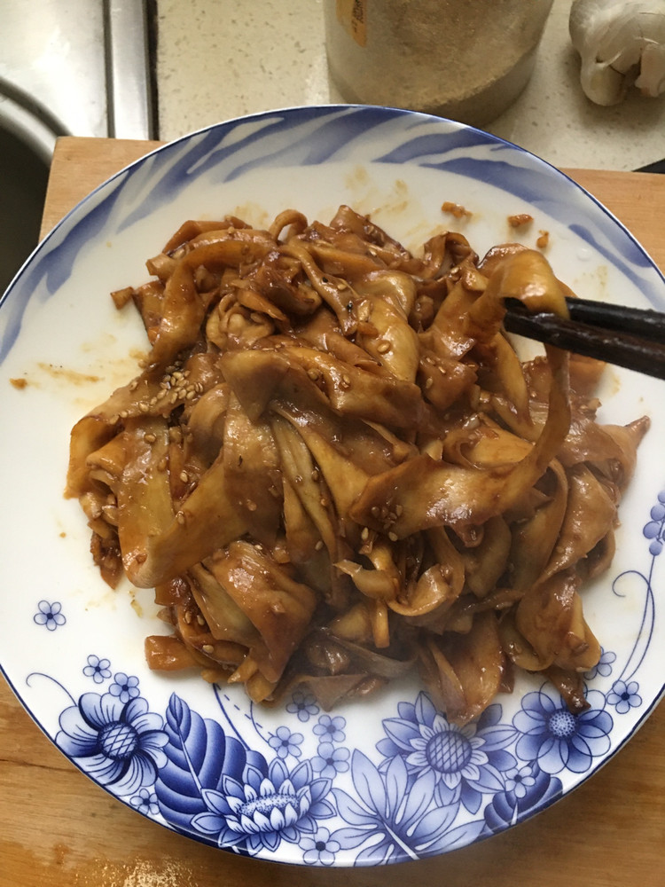 孜然杏鲍菇的做法