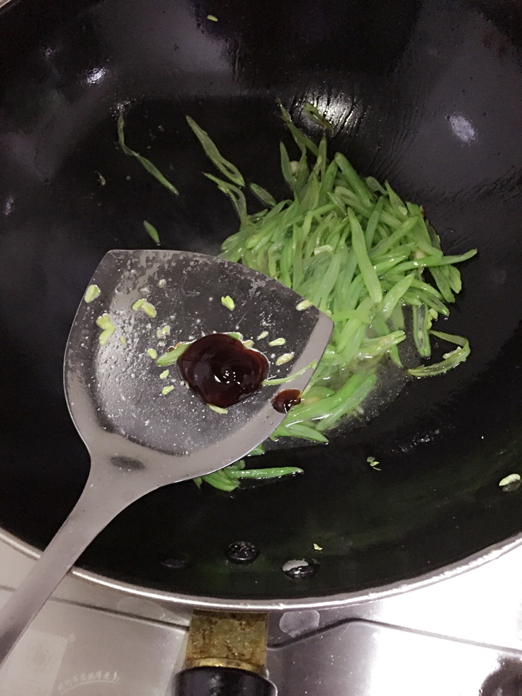 耗油刀豆的做法图解4