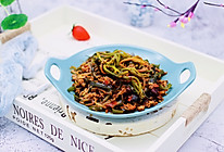 肉末海带炒粉条#做道好菜，自我宠爱！#的做法