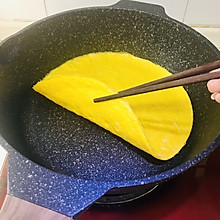 摊蛋皮～爱上不喜欢吃蛋的另一种方法