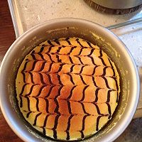 大理石芝士蛋糕（6寸圆模）的做法图解8