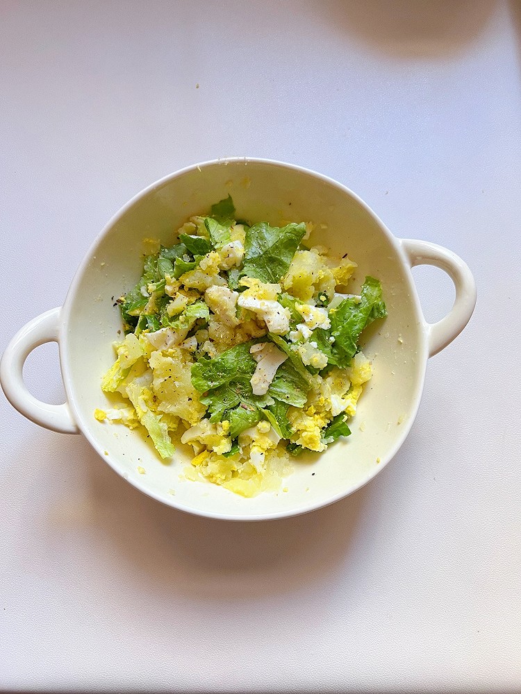 土豆泥鸡蛋沙拉的做法