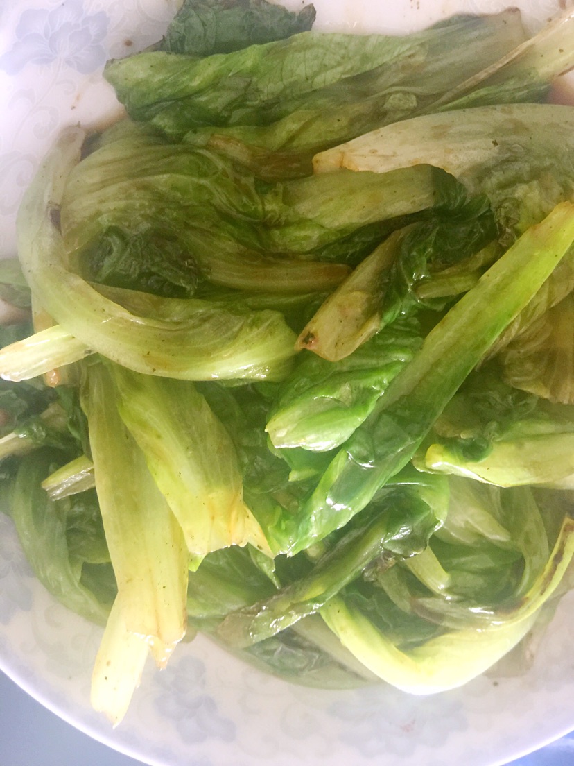 蚝油生菜的做法图解5
