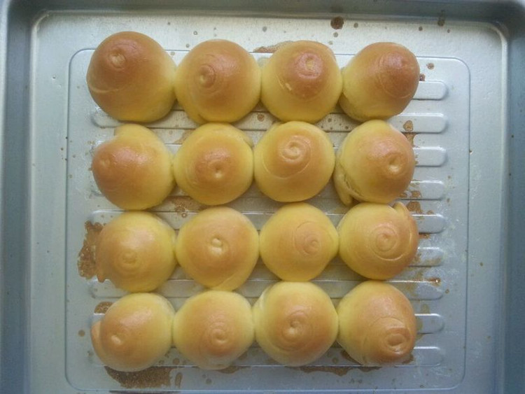 中式奶香小面包的做法
