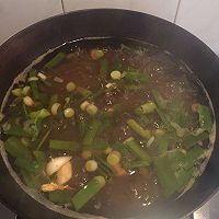 爱心牌大蒜版绿豆面（带鱼腊肉鱼面牛肉丸）的做法图解12