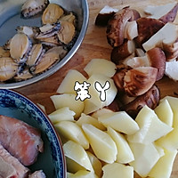 小鲍鱼香菇排骨炖土豆的做法图解1