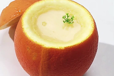 橙心橙意的香橙果冻，一口Q弹超美味
