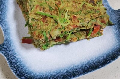西葫芦燕麦麸皮饼