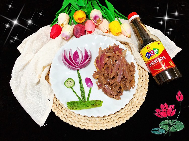 洋葱炒牛肉㊙️的做法