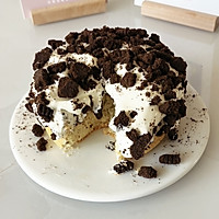 奥利奥雪崩蛋糕❗️爆浆咸奶盖蛋糕的做法图解19