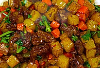 土豆牛肉粒的做法