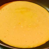 【早餐】鲜玉米奶香蛋饼的做法图解7