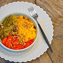 创意烤箱素菜｜意式烤彩椒，色泽丰富、酸甜开胃