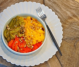 创意烤箱素菜｜意式烤彩椒，色泽丰富、酸甜开胃的做法