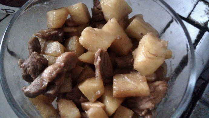土豆烧肉
