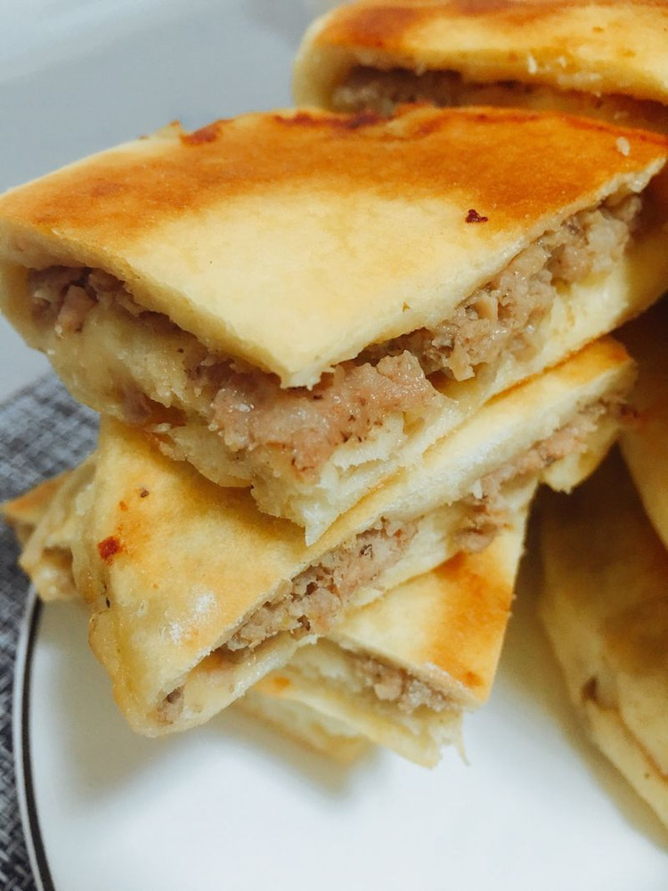 发面大馅饼的做法