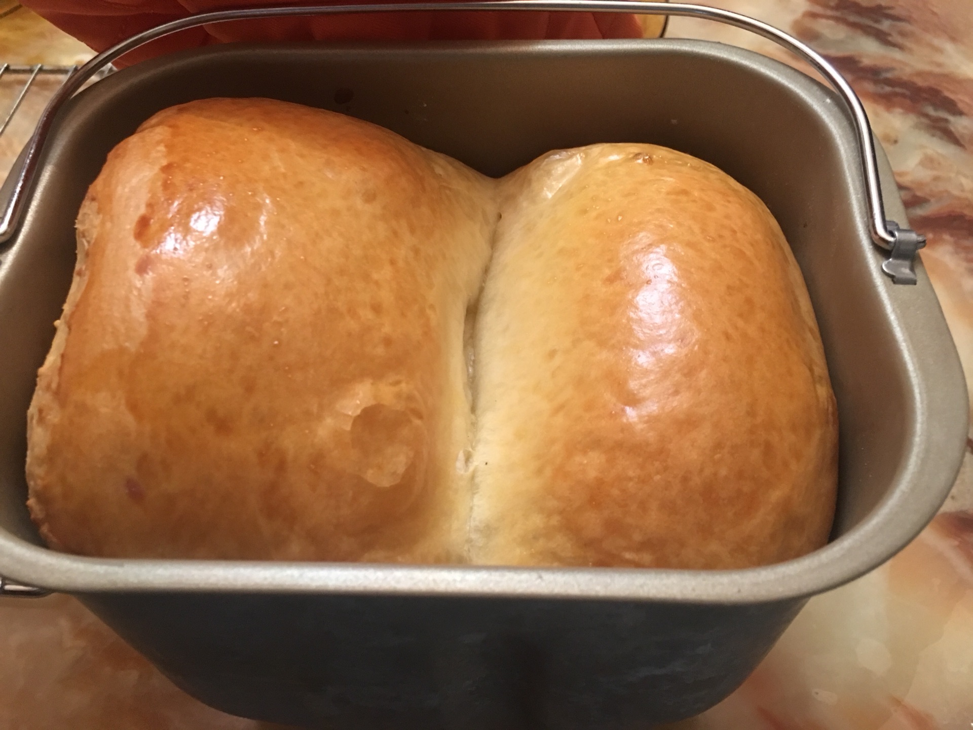 面包机版拉丝吐司[原味/肉松/葡萄干等]的做法图解7