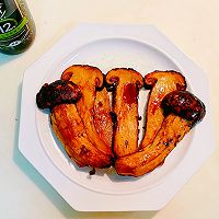#少盐饮食 轻松生活#少盐 香煎松茸的做法图解8