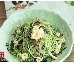 青瓜蟹柳沙拉：清新家常菜的做法