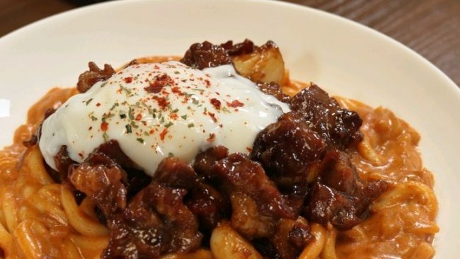 辣咖喱牛肉乌冬面的做法