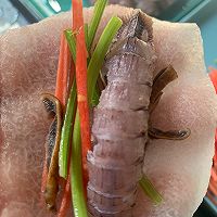 皮皮虾冬瓜蔬菜卷的做法图解7