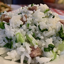 【荼靡美食】上海腊肠菜饭