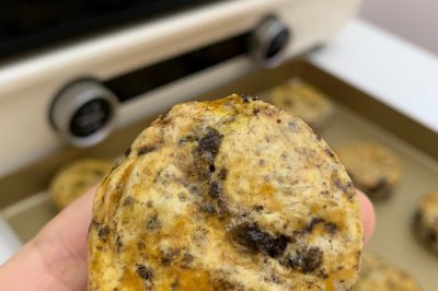 烤箱美食｜奥利奥司康｜超简单不翻车