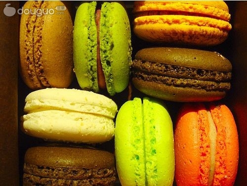 The French dessert Queen macaron in Liu Qian's magic