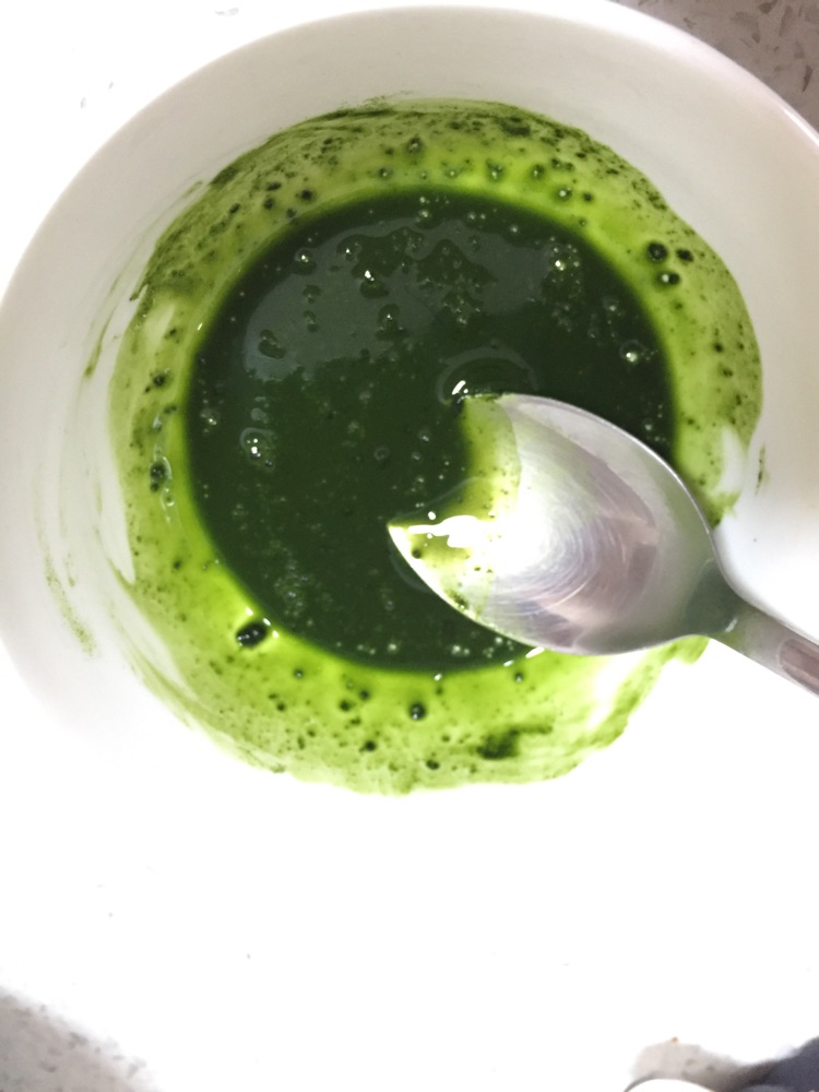 抹茶红豆丸子的做法图解7