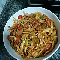 高笋炒鸡胸肉的做法图解11