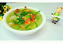 三眼蟹白菜汤的做法