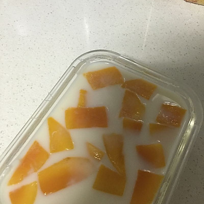 芒果奶冻