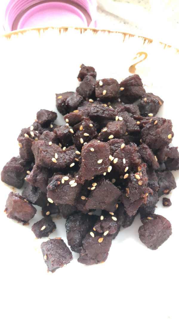 自制家庭牛肉干面包机版